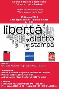 LIBERTA DI STAMPA E DEMOCRAZIA